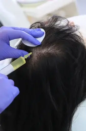 Hair Cocktail Therapy Process