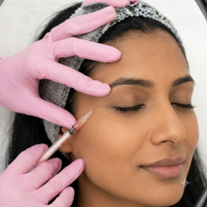 Derma Fillers treatment process at Cosme Wellness