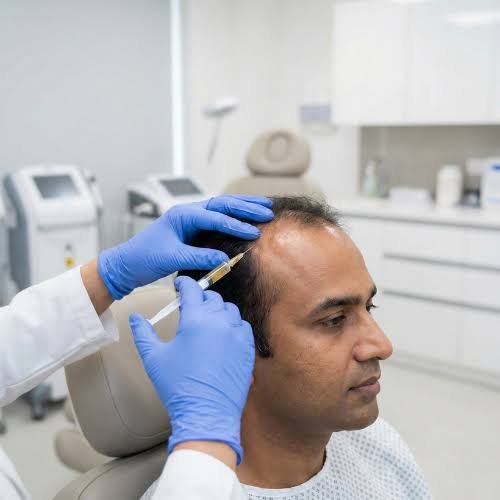 Hair treatment consultation at Cosme Wellness