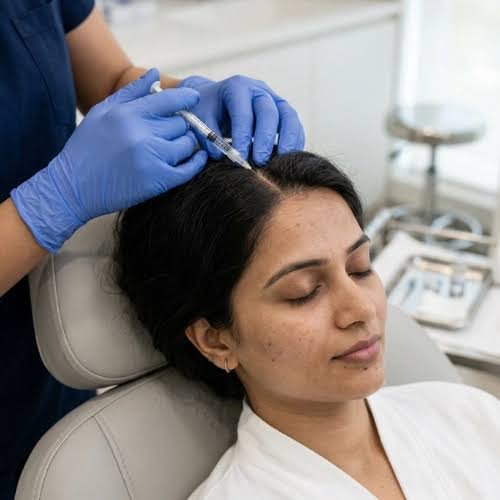 Hair PDRN Regenerative Therapy treatment process